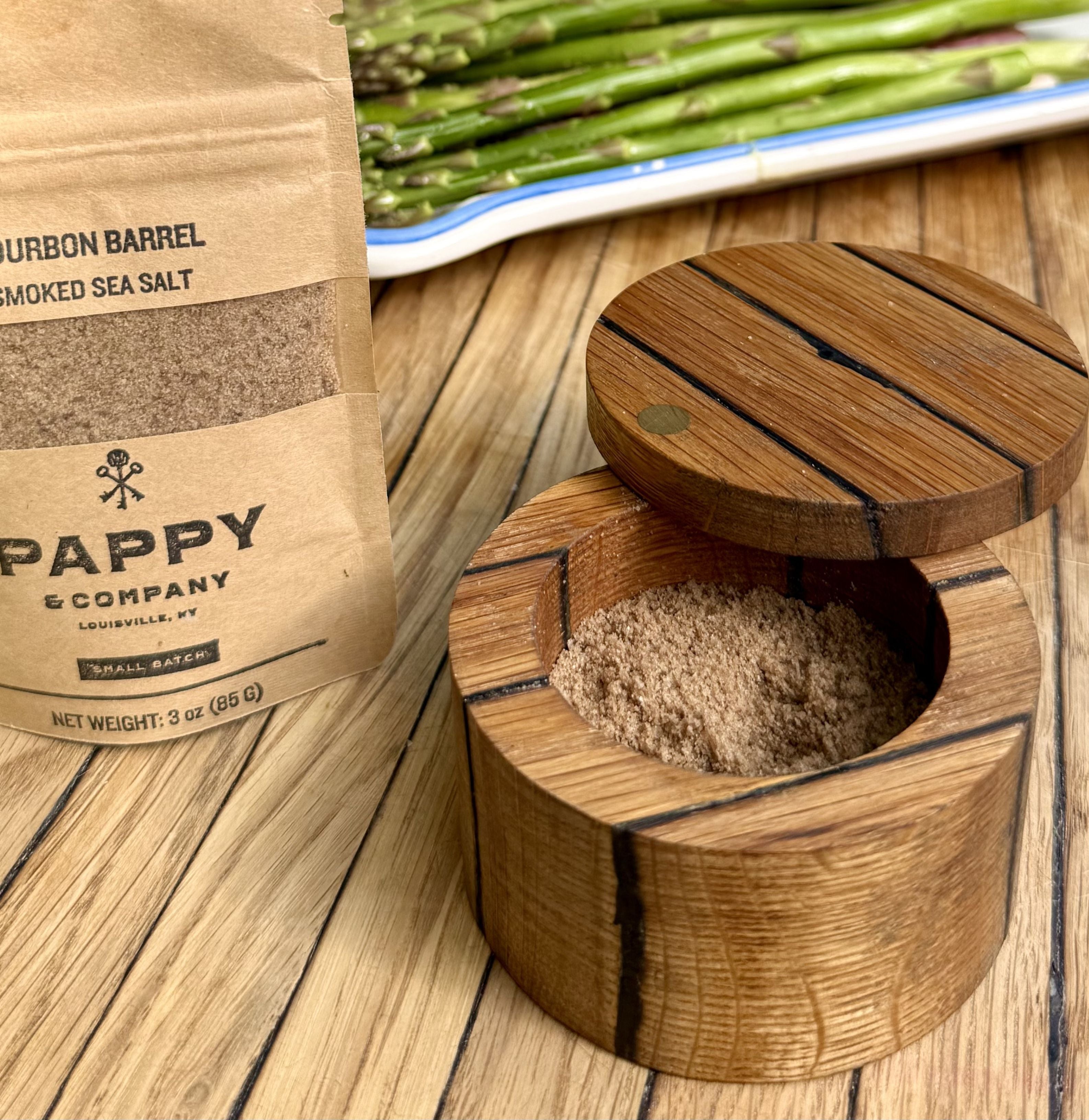 Pappy & Company X Bulls Bay Saltworks | Introducing Bourbon Barrel Smoked Sea Salt
