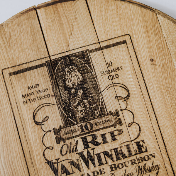 Pappy Van Winkle 10-Year Barrel Head | Pappy & Company