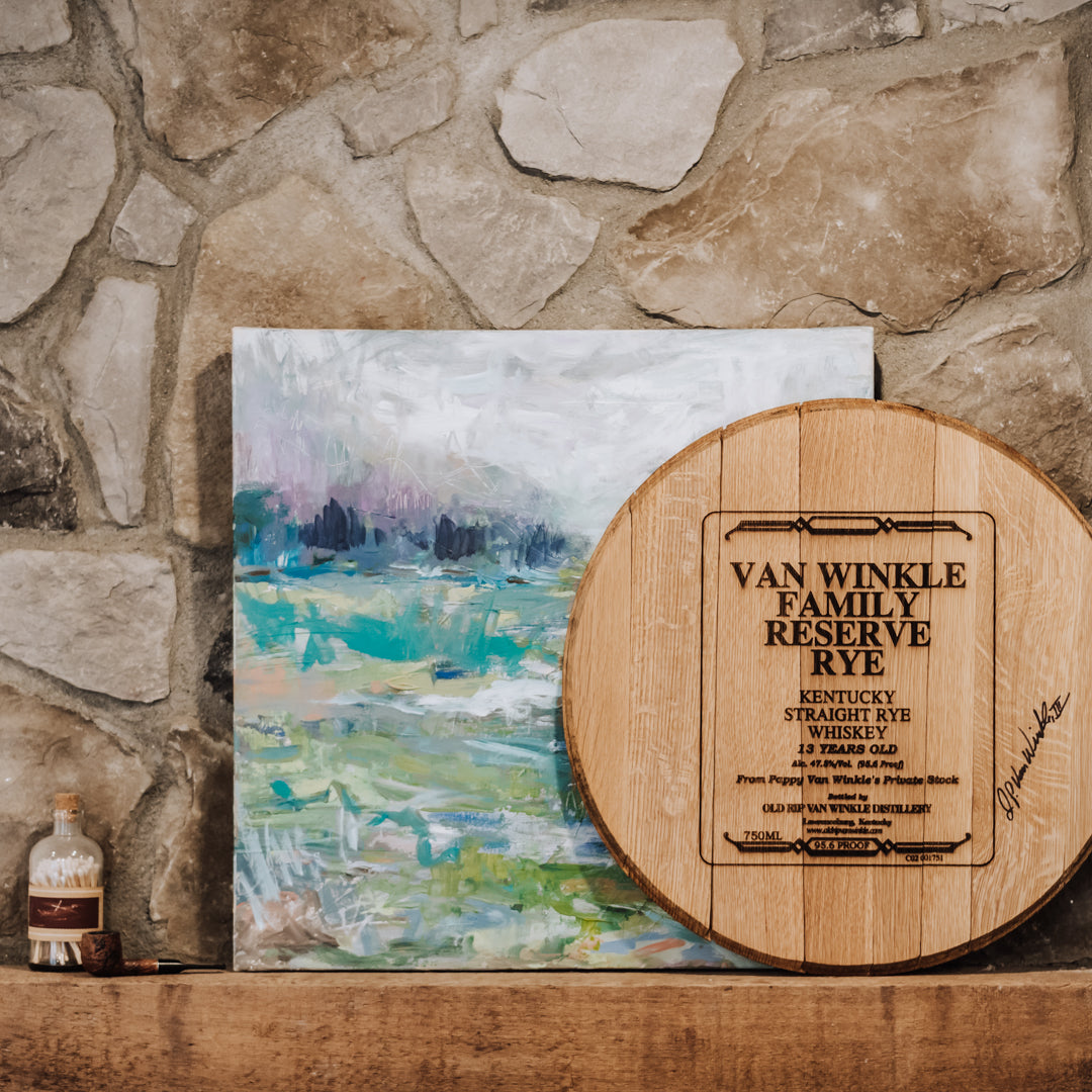 Limited Edition Authentic Van Winkle Family Reserve Rye 13-year Barrel Head