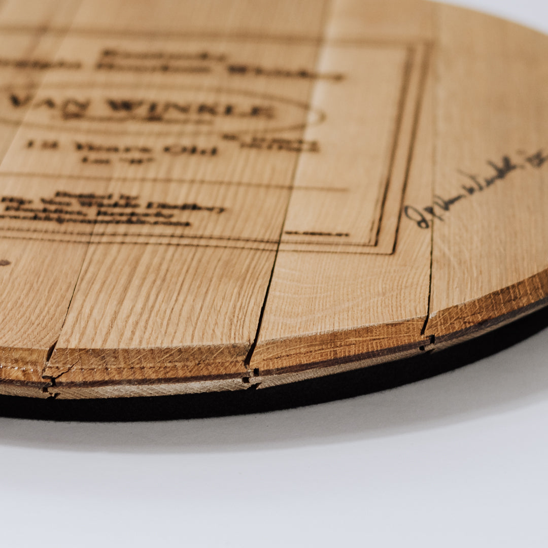 Limited Edition Authentic Van Winkle Special Reserve 12-year Barrel Head