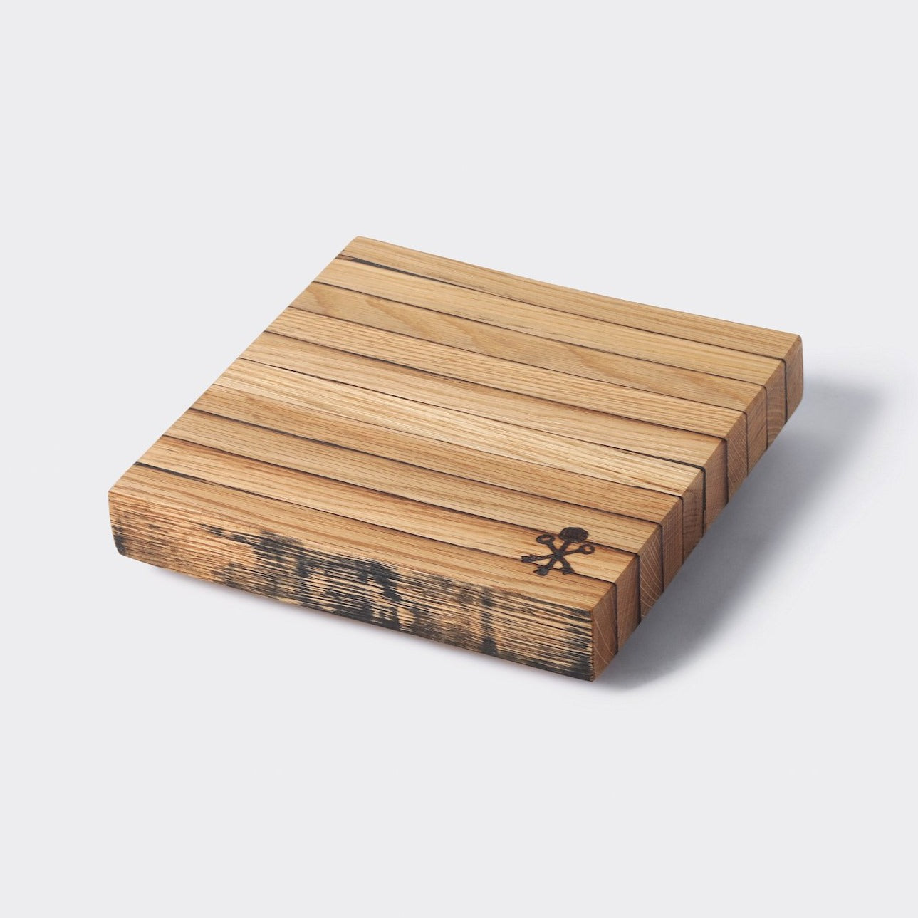 Bourbon Barrel Stave Cutting Board: Square - Case of 3