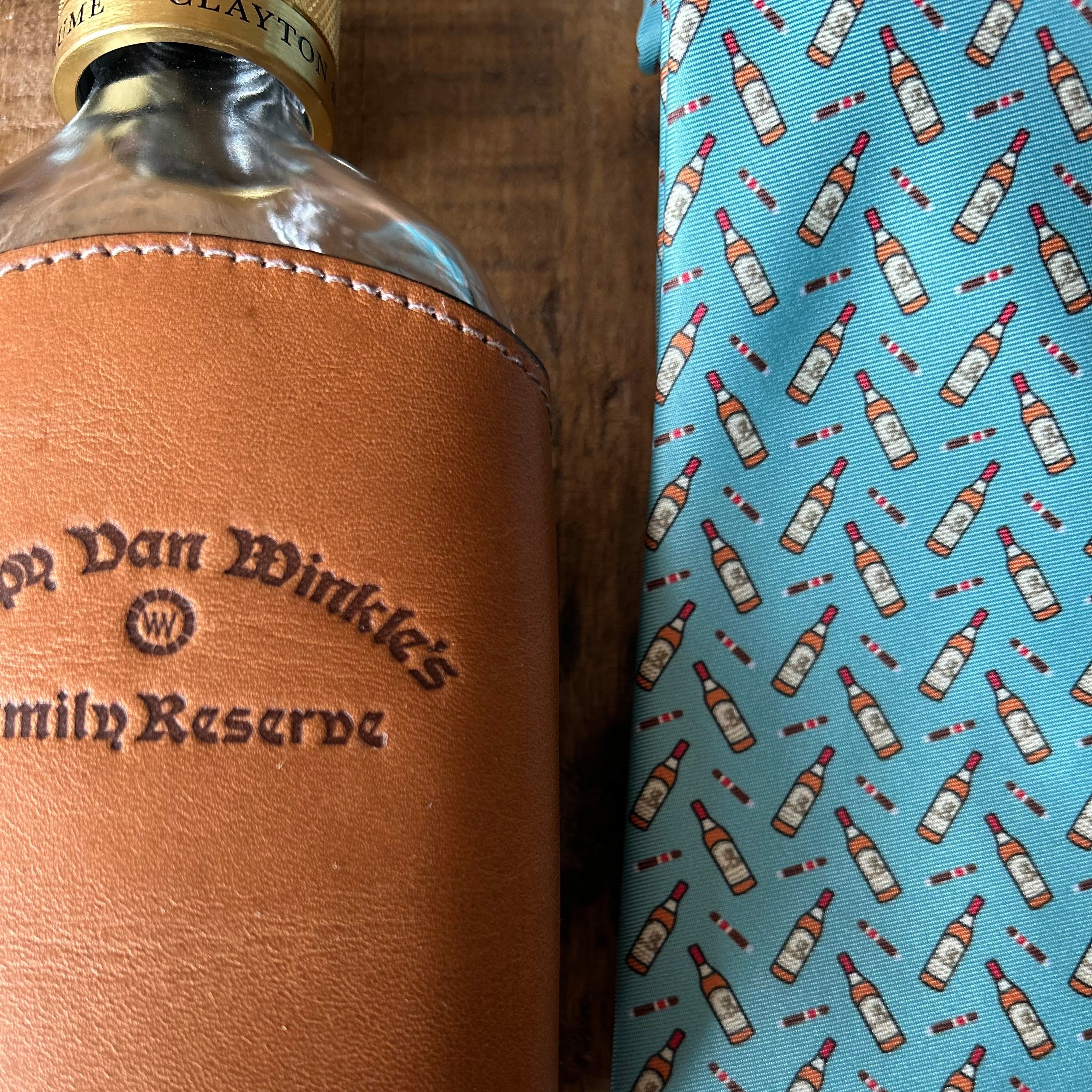 Bourbon & Cigars Necktie