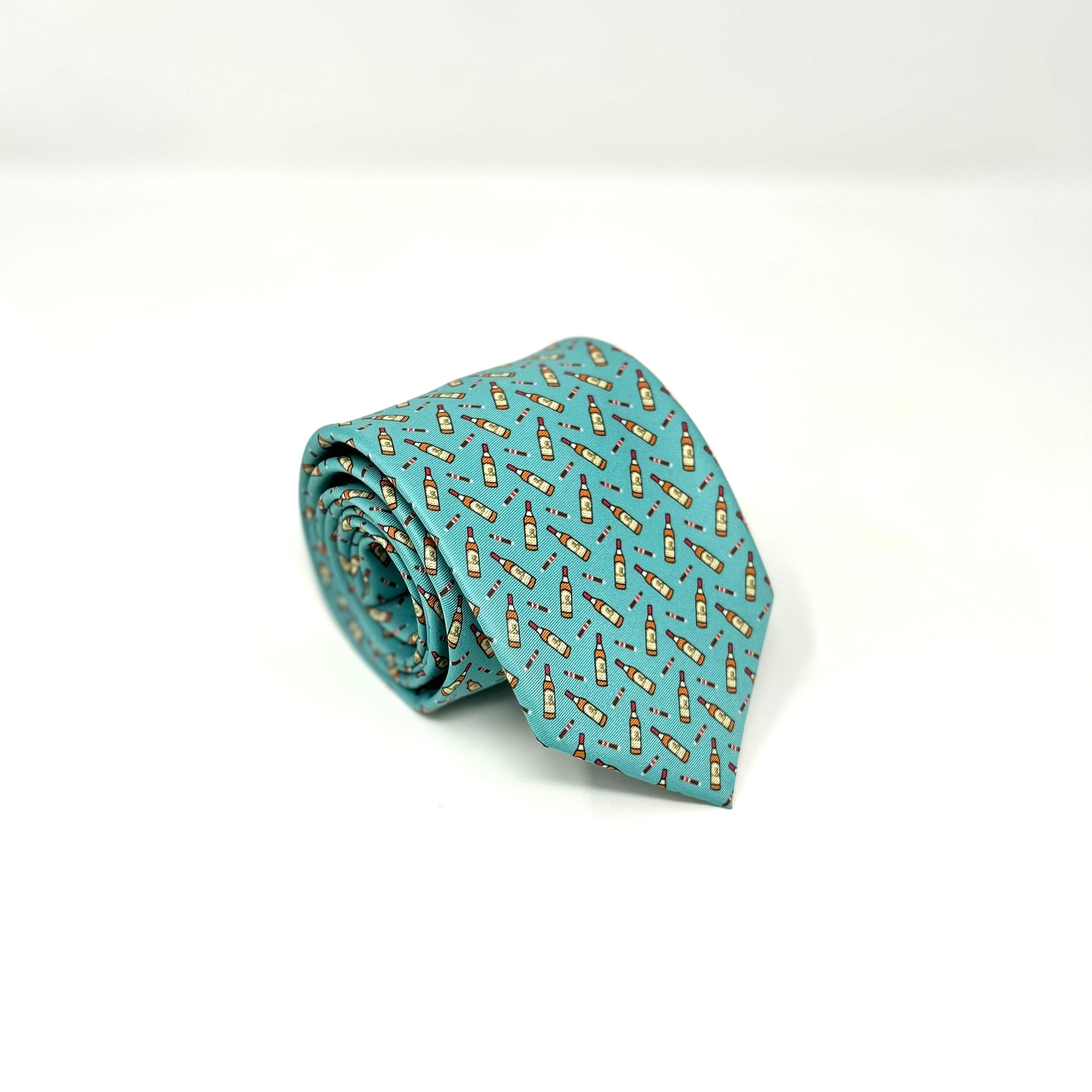 Bourbon & Cigars Necktie