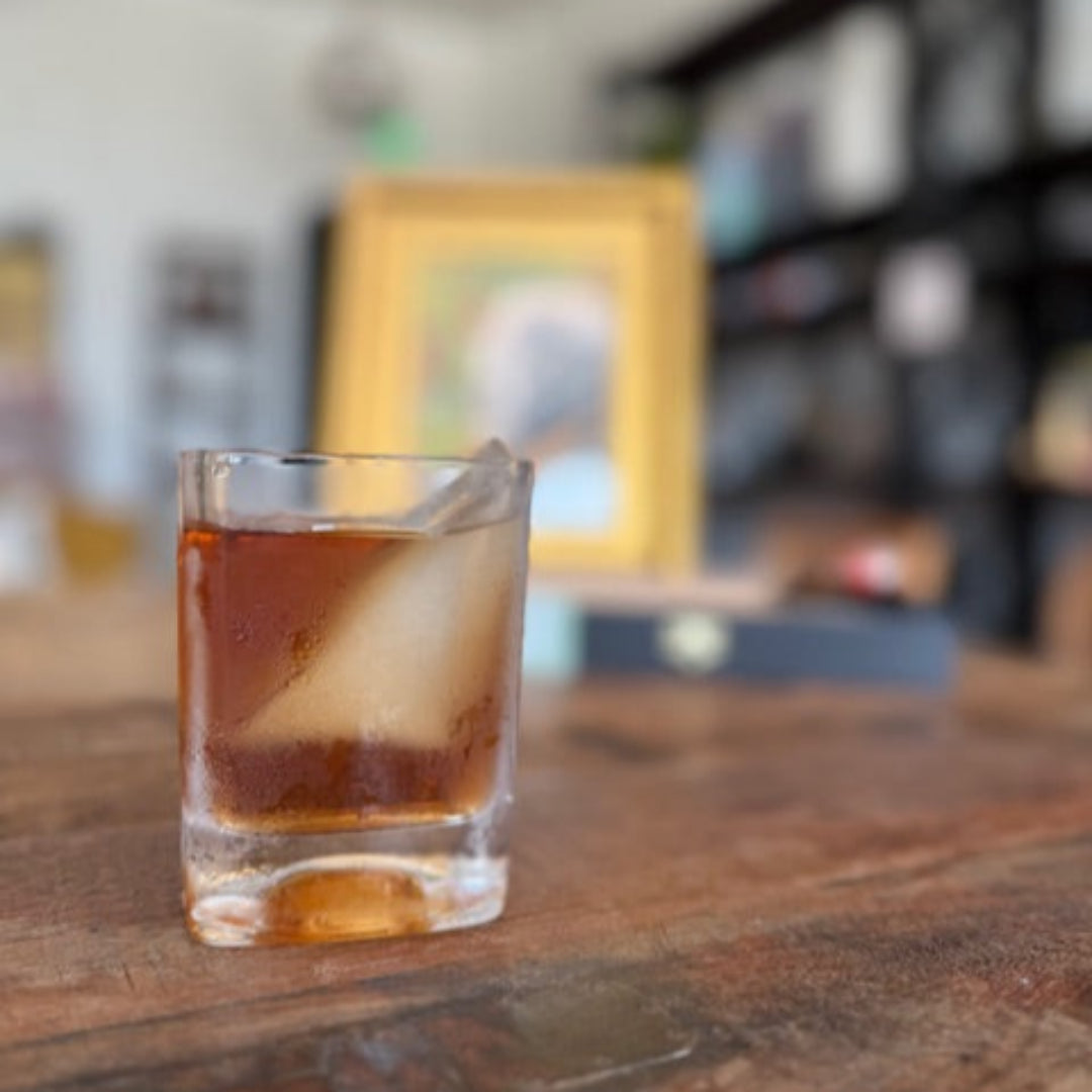 Ice Wedge Whiskey Glass
