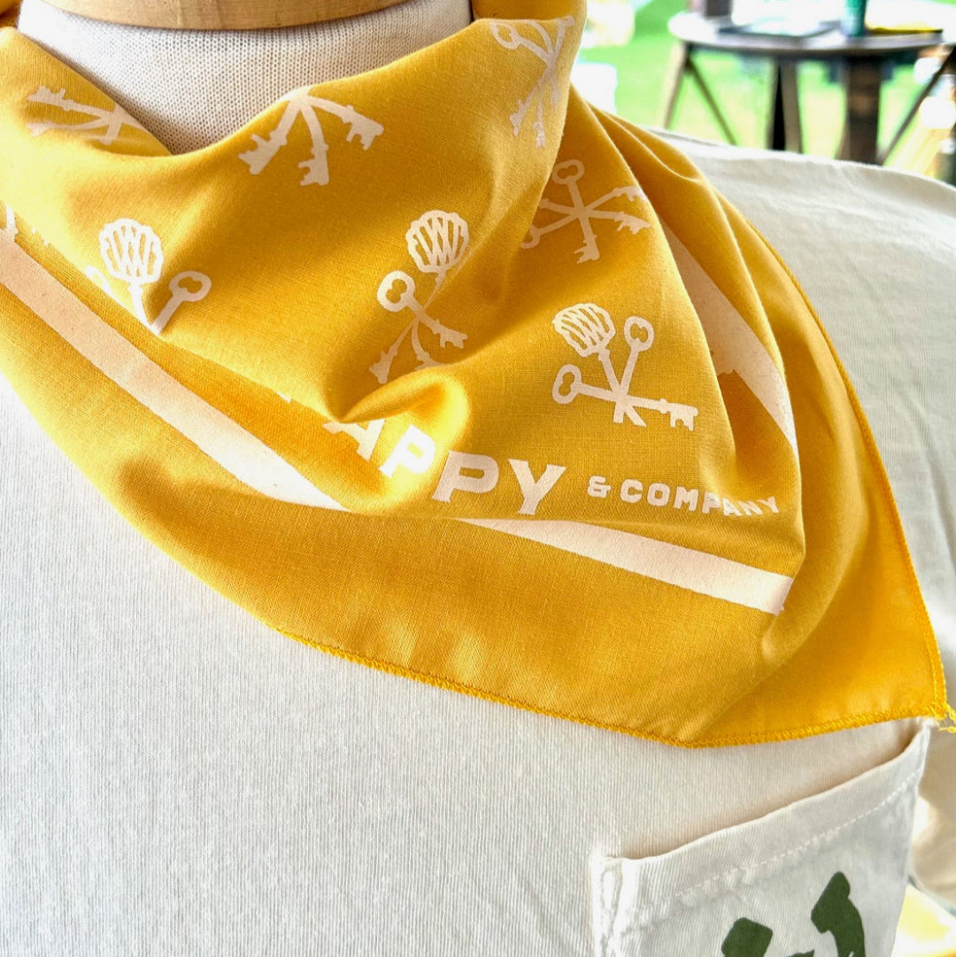 Pappy & Company Keys Print Bandana