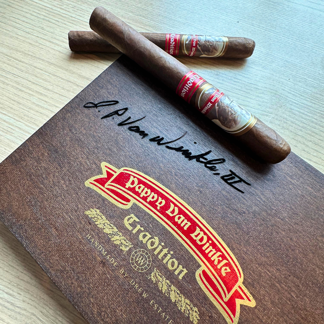 Pappy Van Winkle Tradition Cigars (Churchill Size Box of 10)