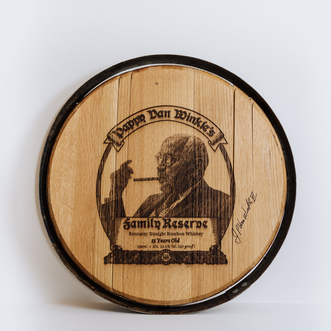 Bourbon Barrel Hoop Frame
