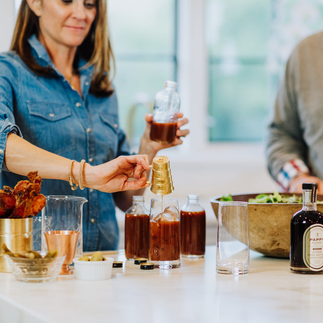 Bloody Mary Mix with Barrel-Aged Pepper Mash