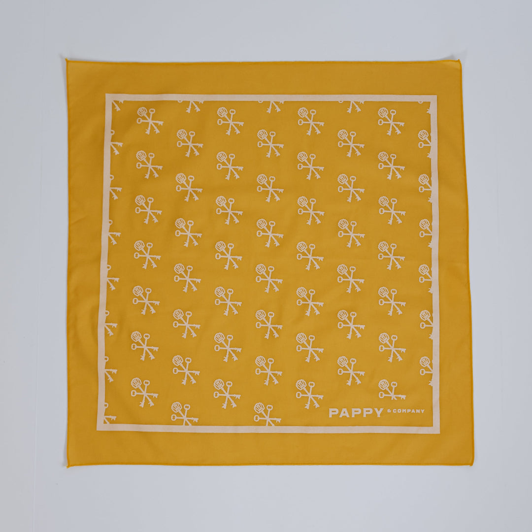 Pappy & Company Keys Print Bandana