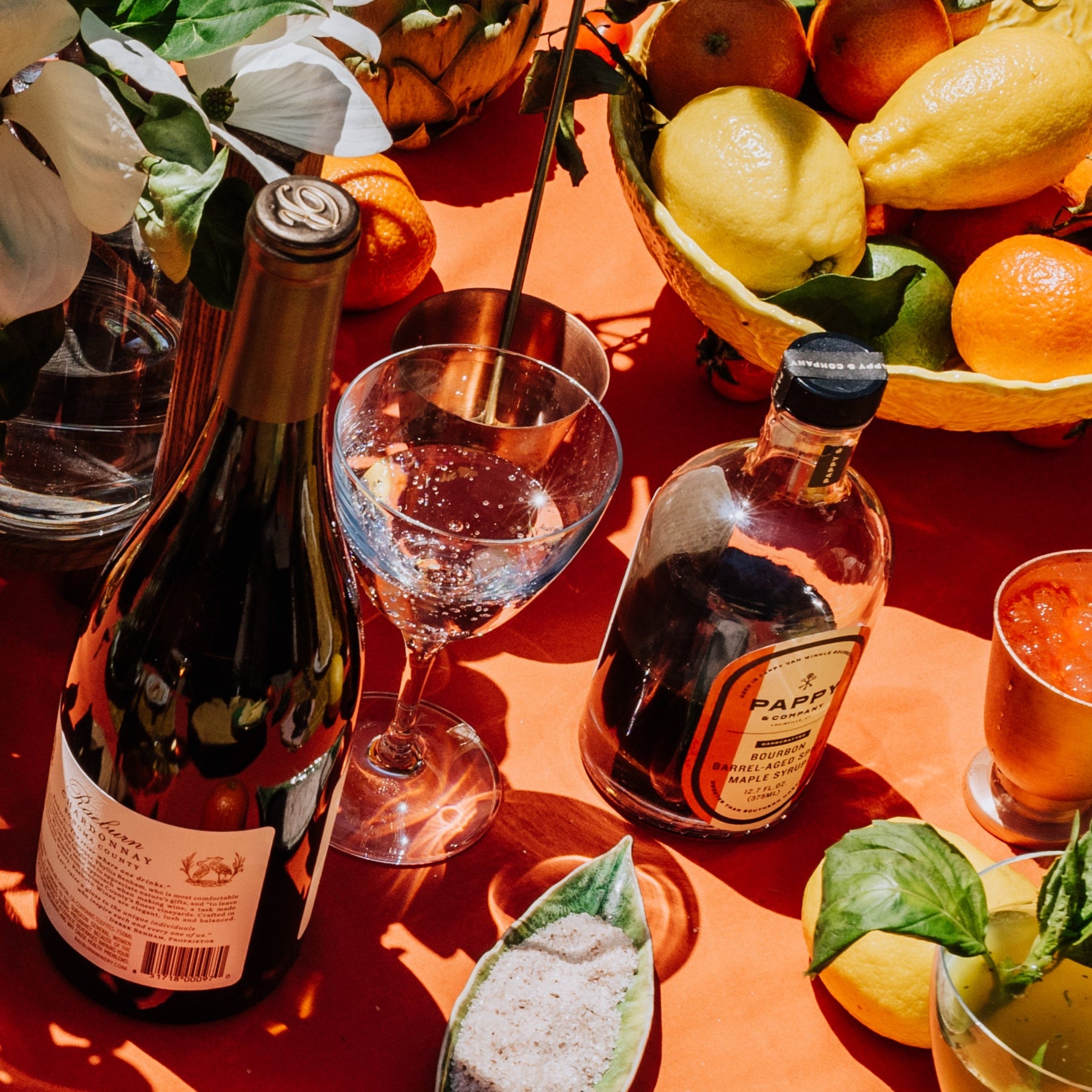 Signature Keys Nick and Nora Cocktail Glasses (Set of 2)