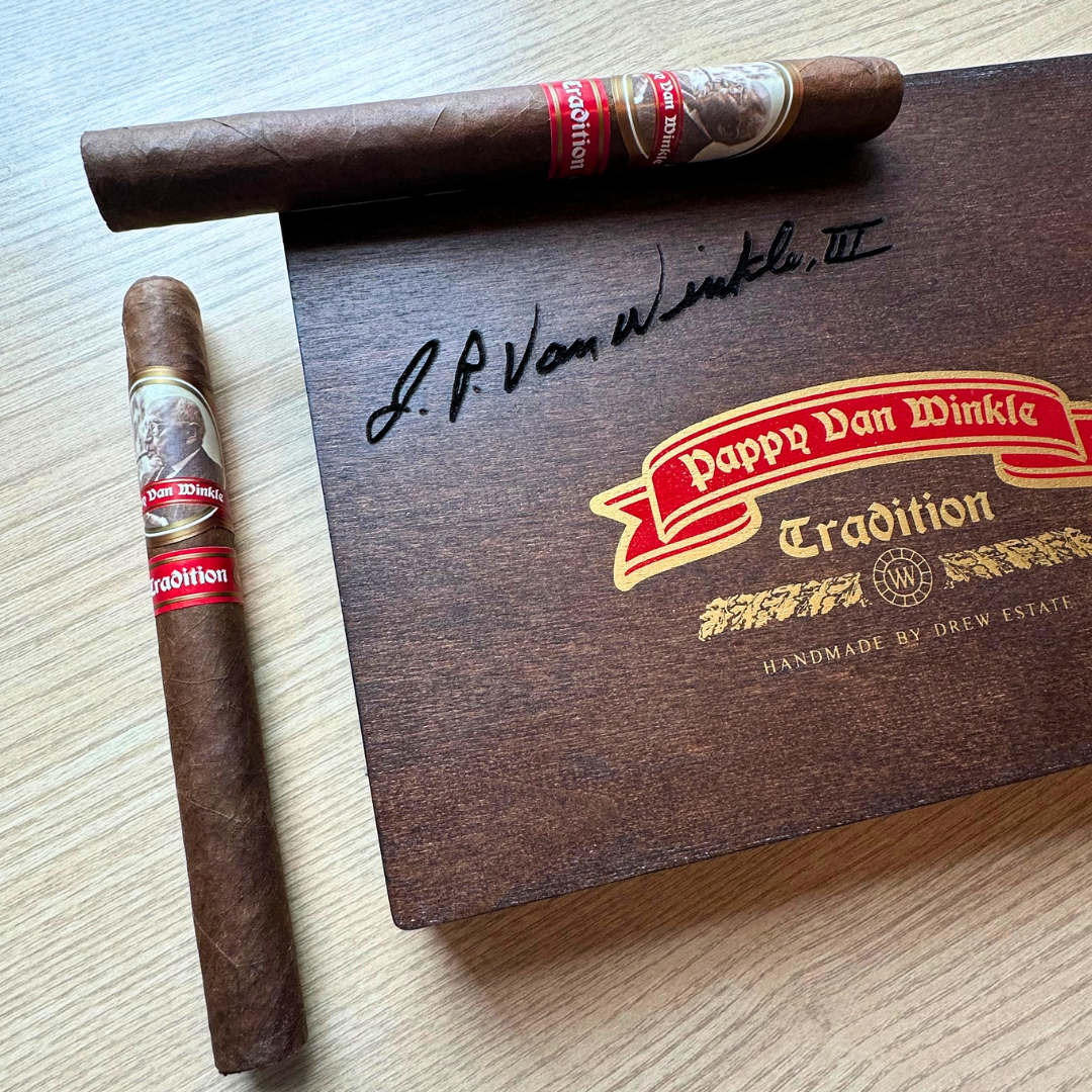 Pappy Van Winkle Tradition Cigars (Churchill Size Box of 10)