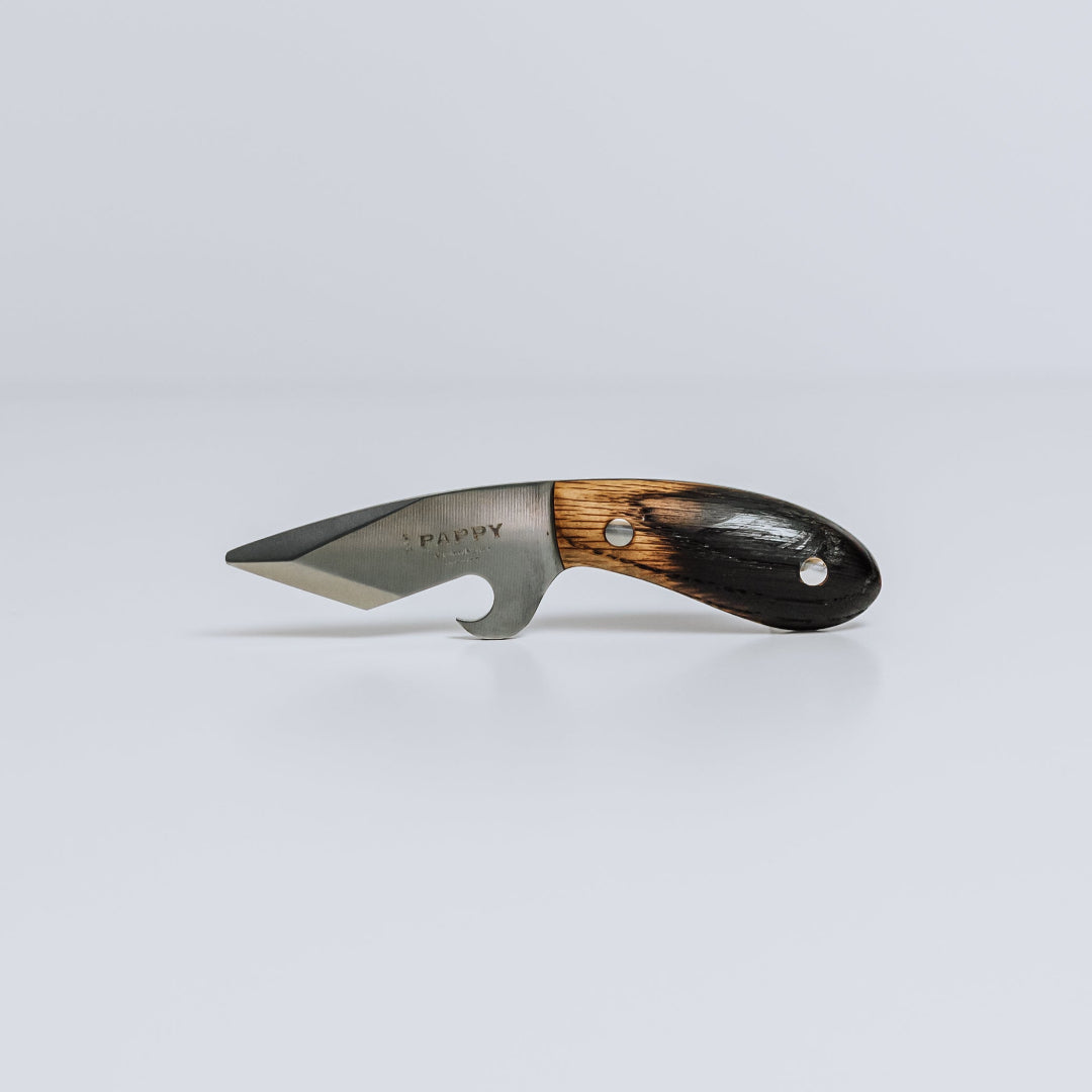Oyster Shucker with Custom Barrel Stave Handle