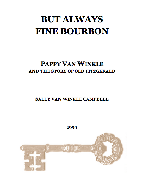 But Always Fine Bourbon - Book