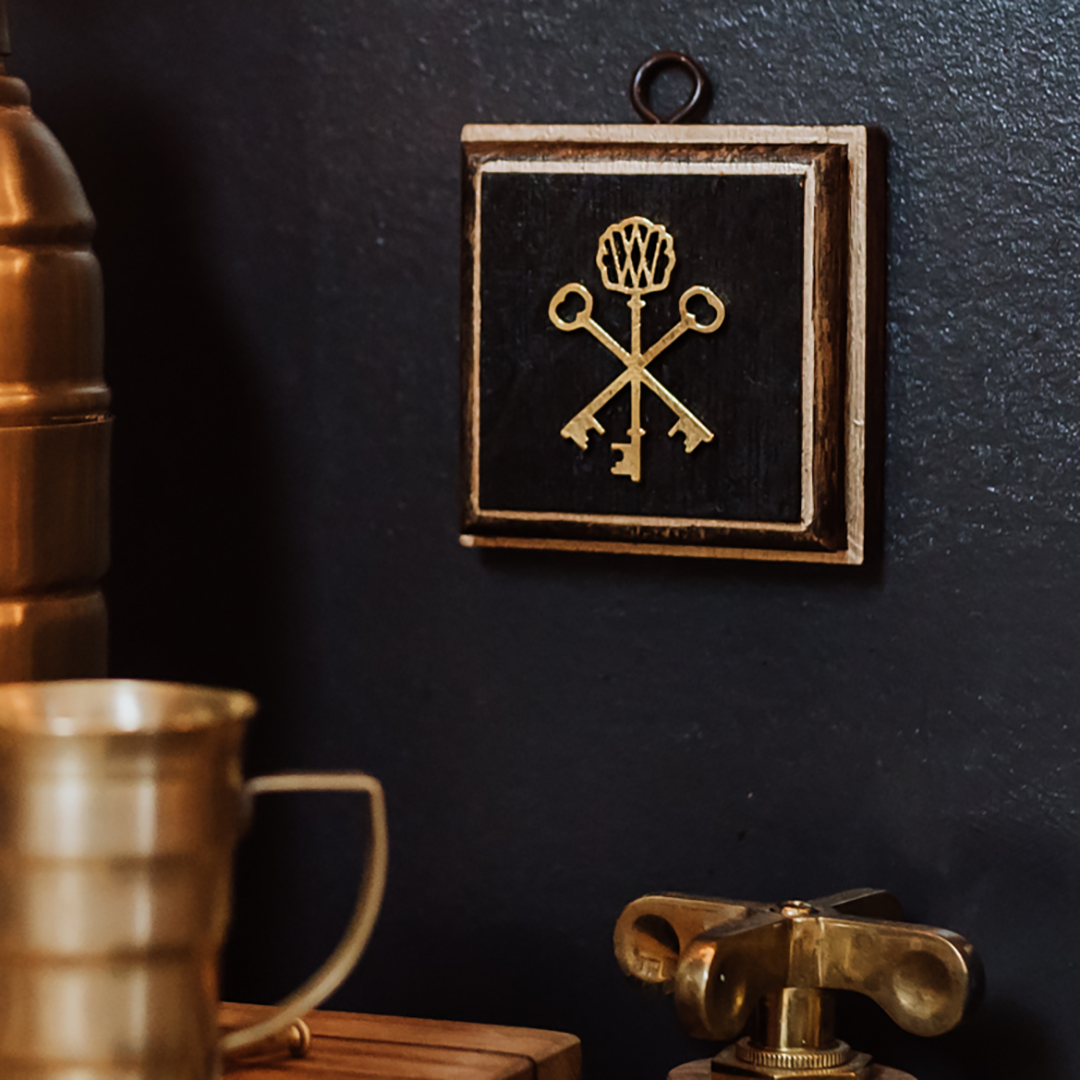 Reclaimed Pappy Barrel Museum Bee by Trace Mayer - Brass Keys