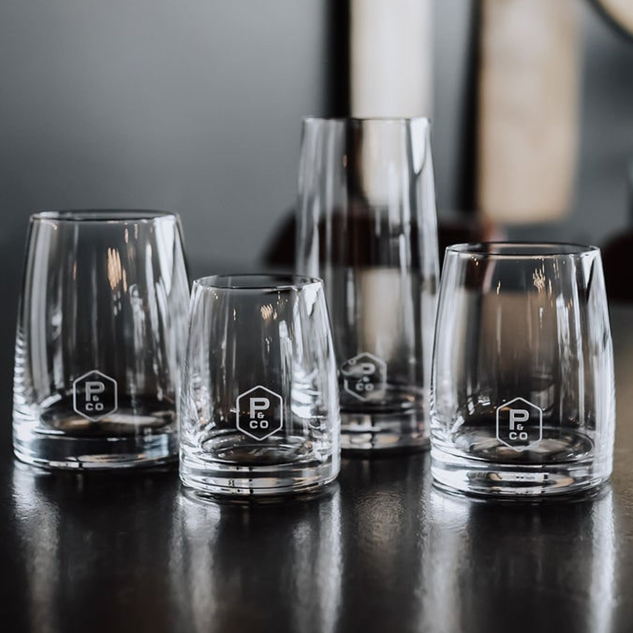 Pappy & Company Tall Tumbler Glasses (Set of 2)