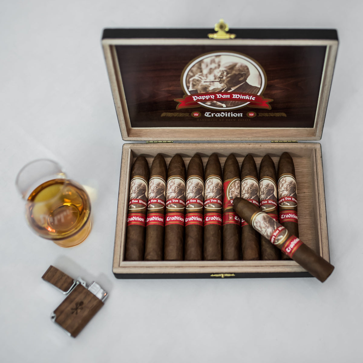 Pappy Van Winkle Tradition Cigars: Belicoso (Box of 10)