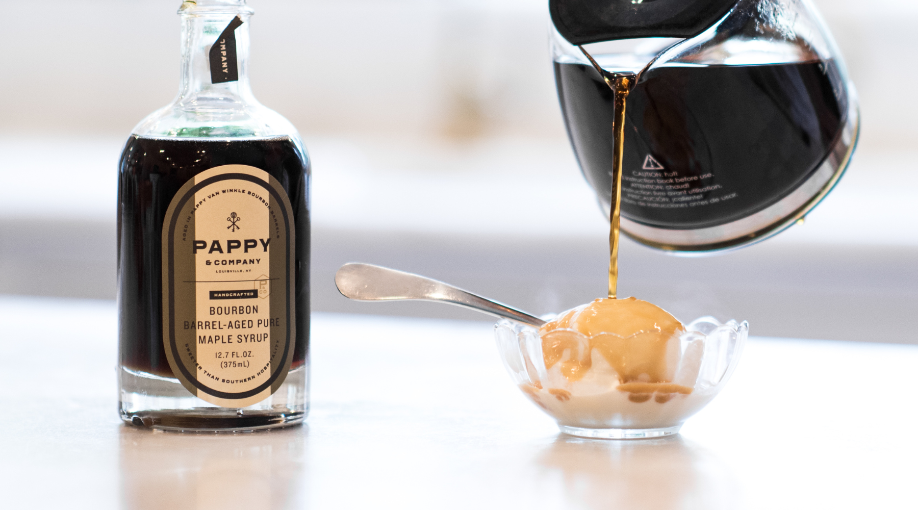 Distilled: Bourbon Maple Affogato