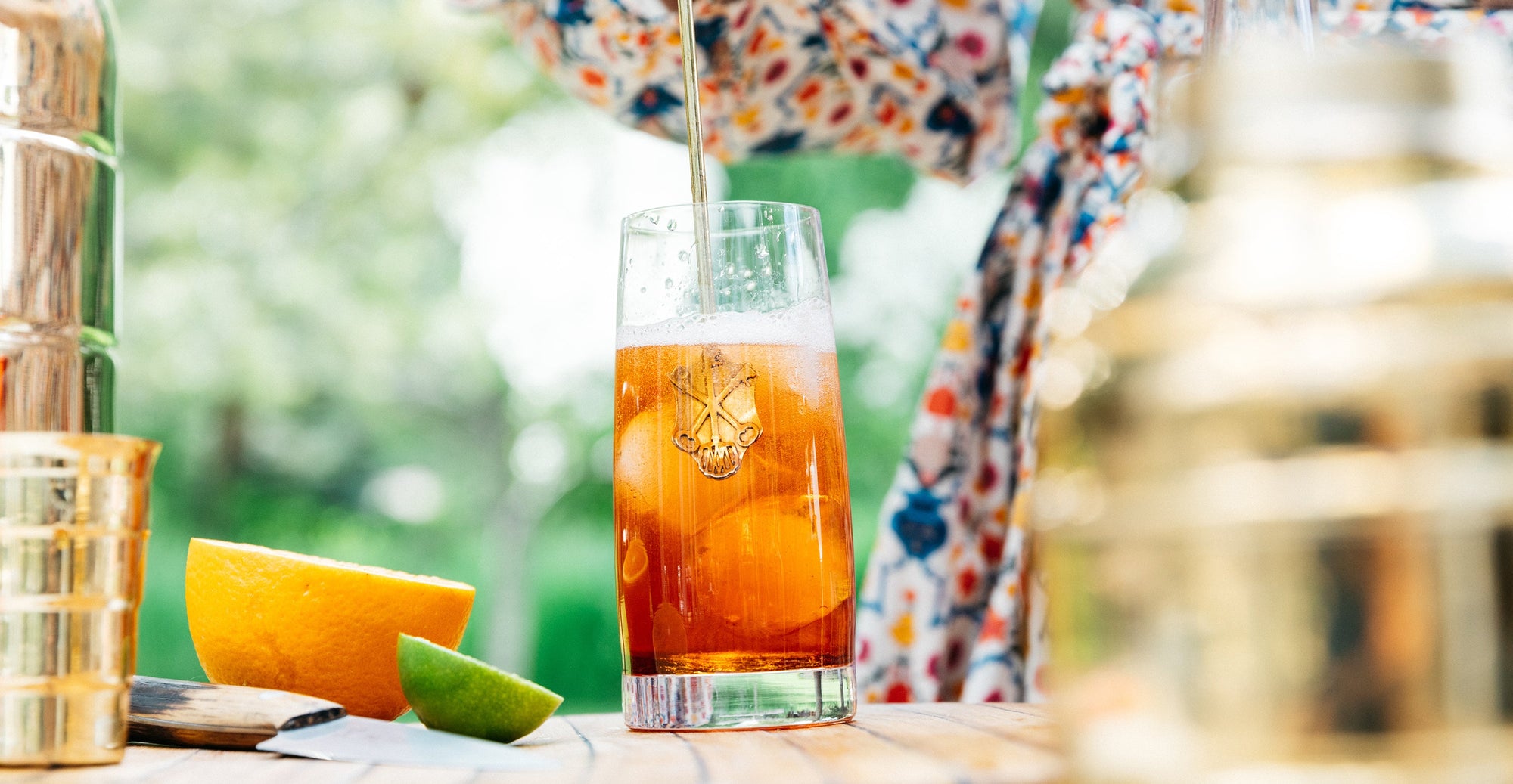 Summer Sips: Aperol Bourbon Fizz