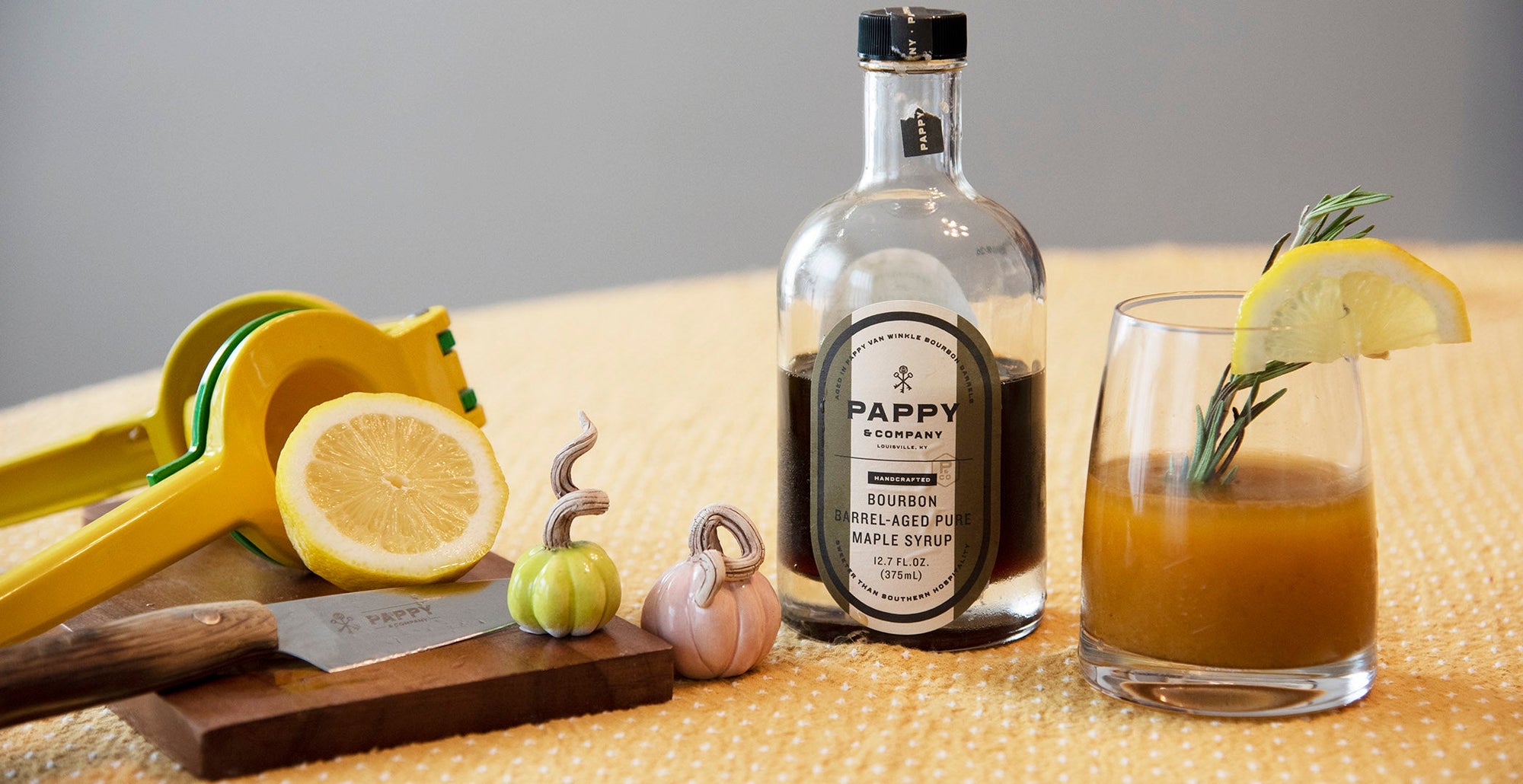 Fall Cocktail: Bourbon Pumpkin Smash