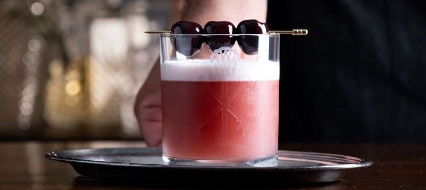 Chef Palmer's Cherry Whiskey Sour