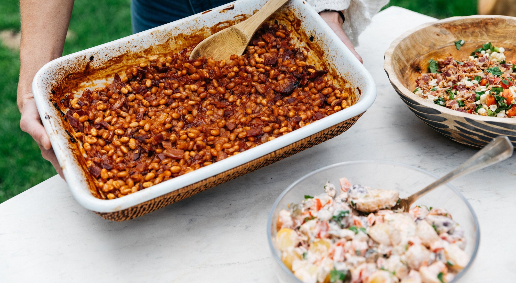 Summer Side: Maple Baked Beans