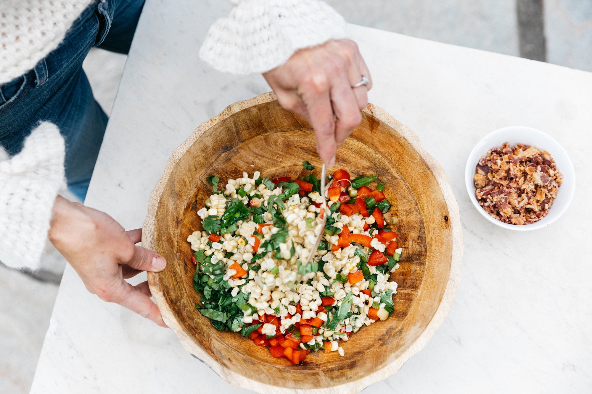 Summer Side: Grilled Corn Salad