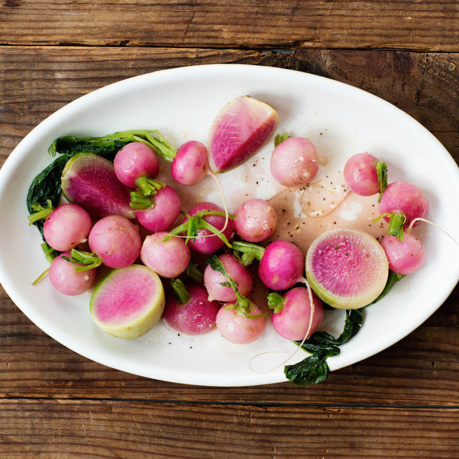 Recipe: Sweet Braised Radishes With Bourbon-Barrel Maple Syrup