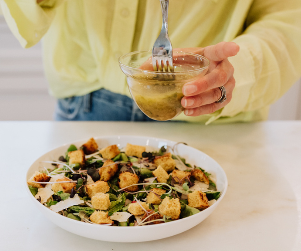 Distilled: Basil Mint Vinaigrette