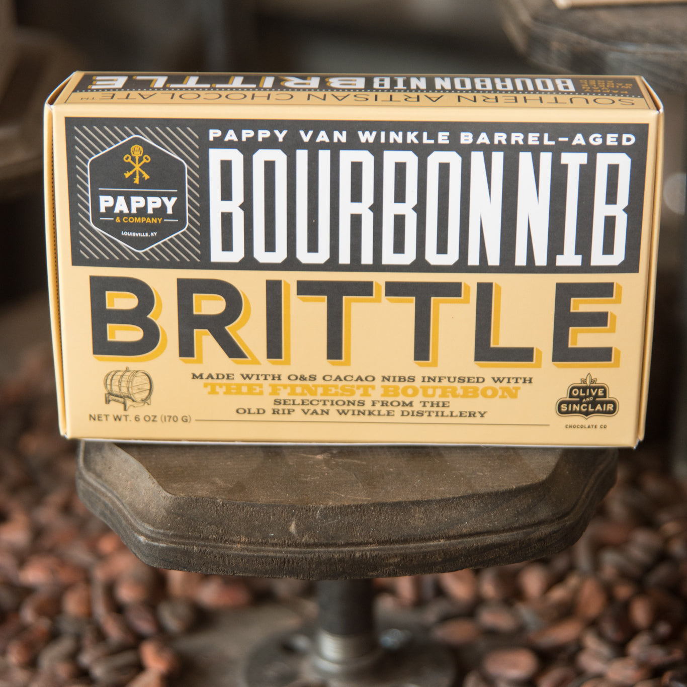 The Story Behind Our Bourbon Nib Brittle Candy