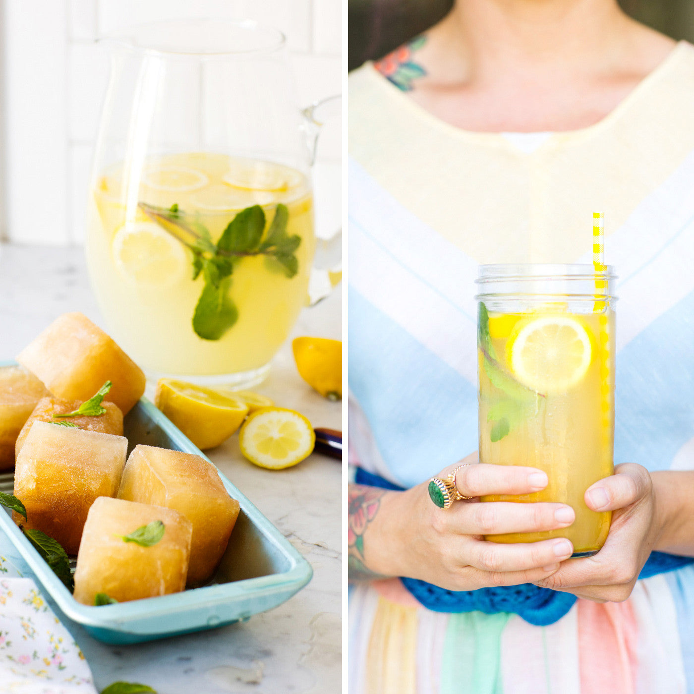 Recipe: Fresh Lemonade With Maple Ice Cubes