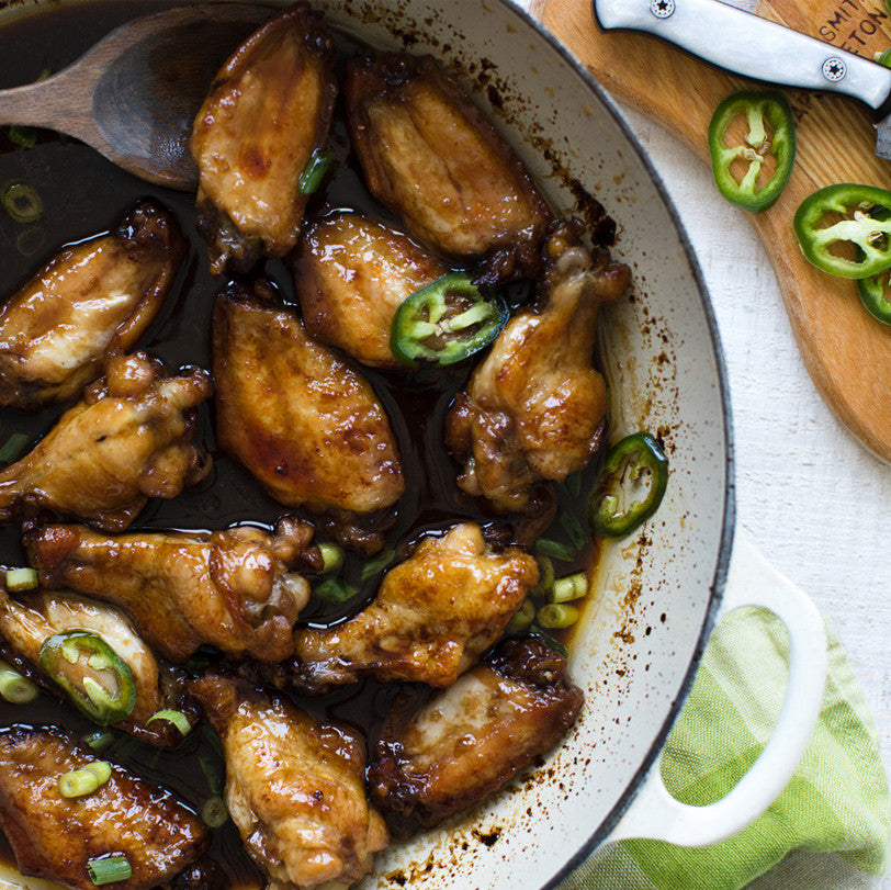 Recipe: Hot Sticky Toffee Chicken Wings