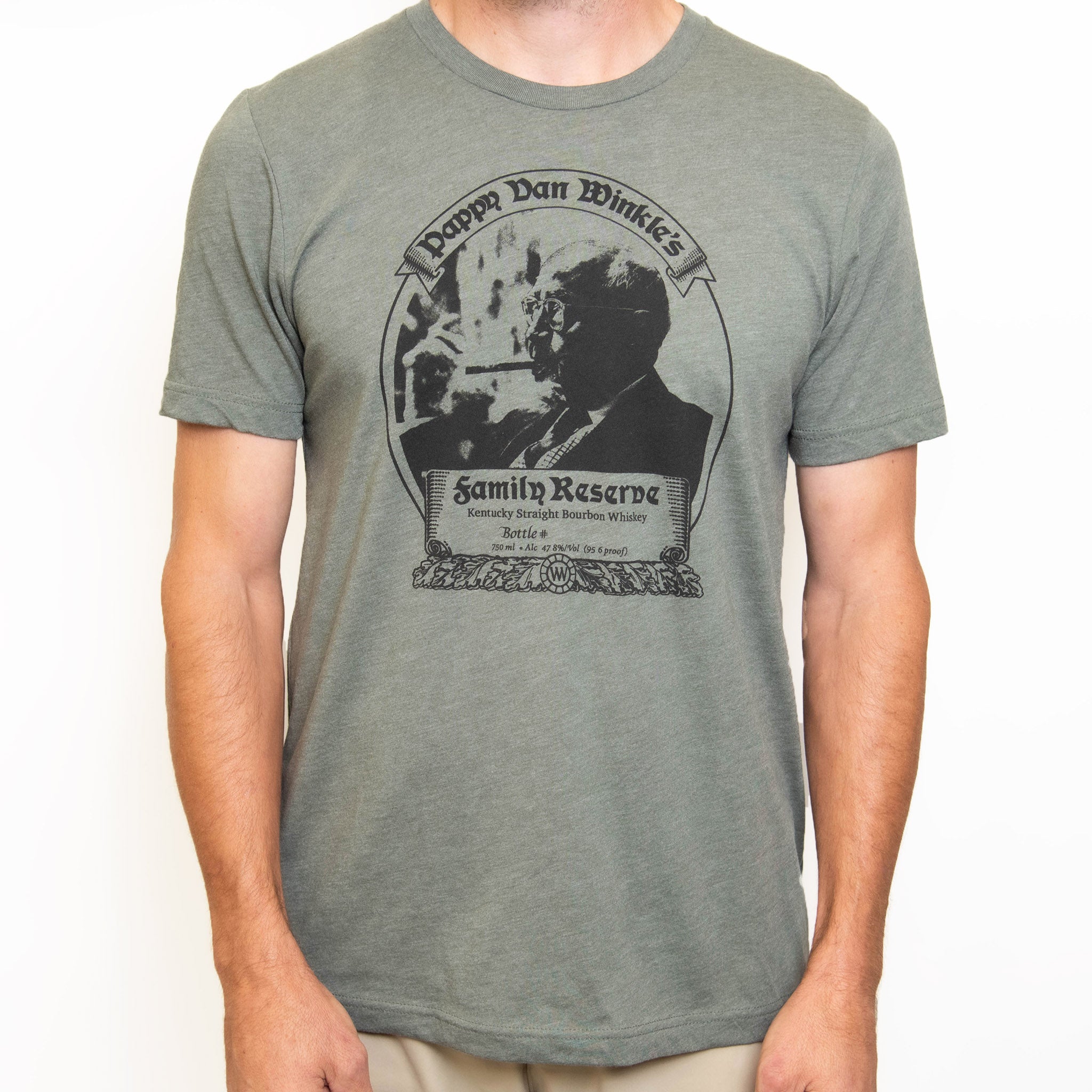 Unisex T-shirt 23-year Pappy Bourbon Label - Case of 6