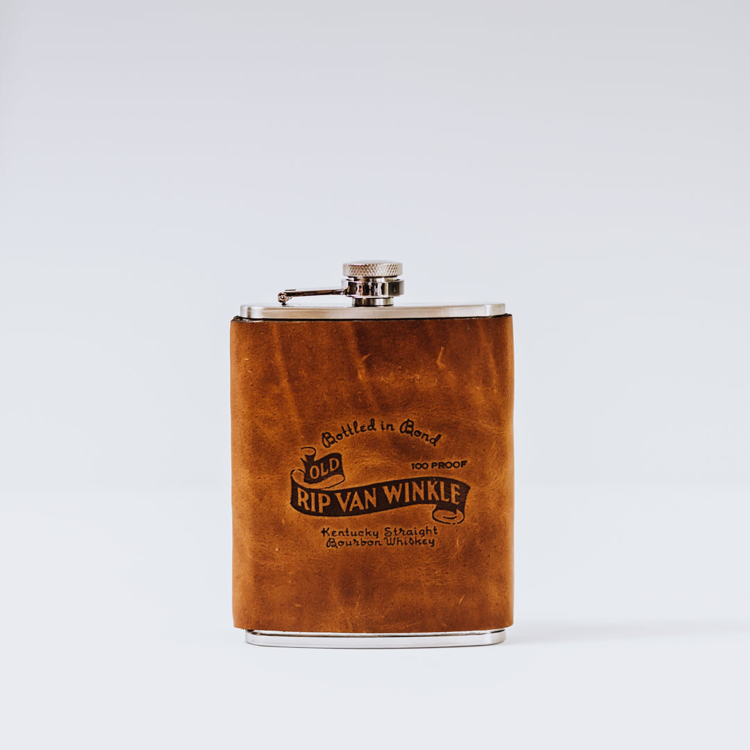 Custom Leather Flask