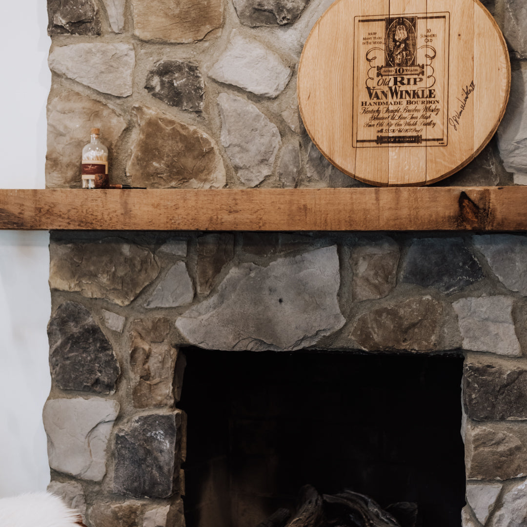 Limited Edition Authentic Old Rip Van Winkle 10-year Barrel Head