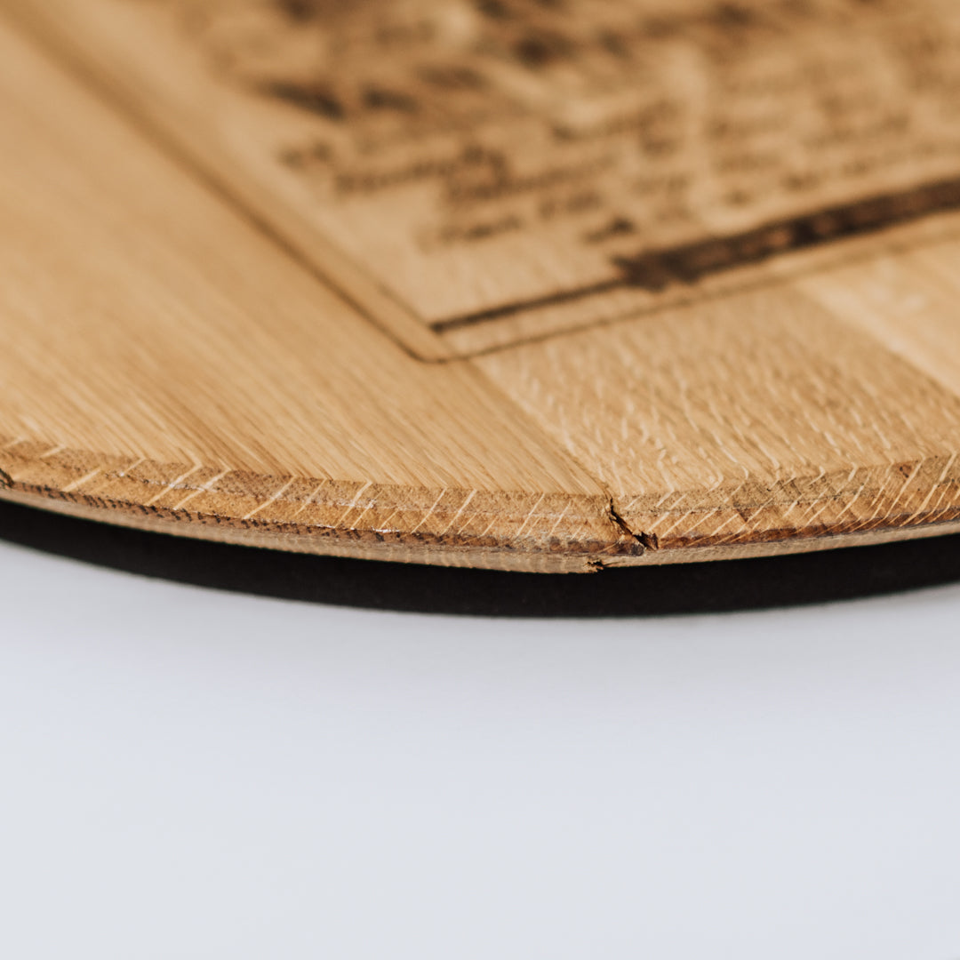 Limited Edition Authentic Old Rip Van Winkle 10-year Barrel Head