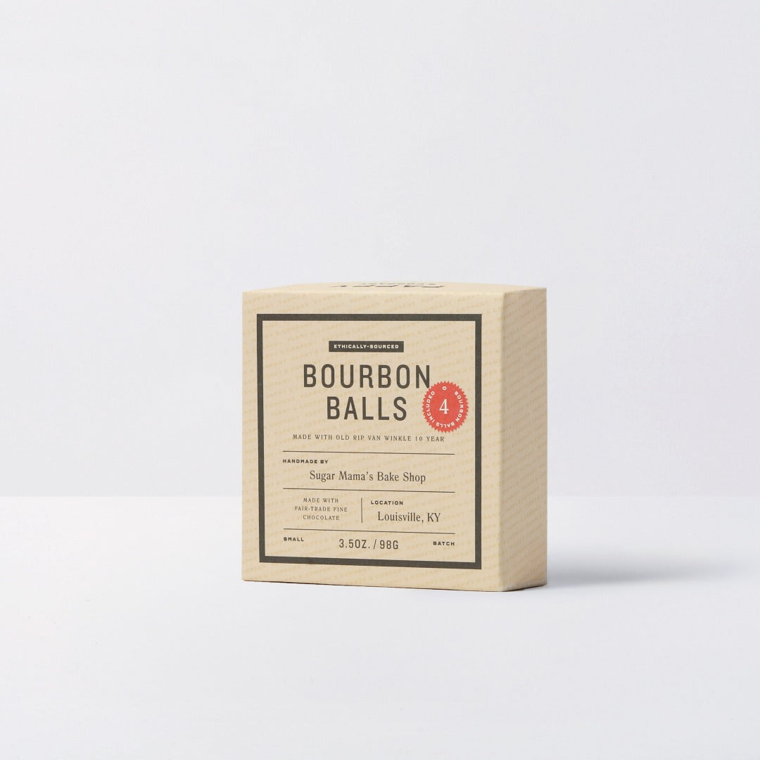 Pappy Handmade Bourbon Balls (4 Count) - Case of 12