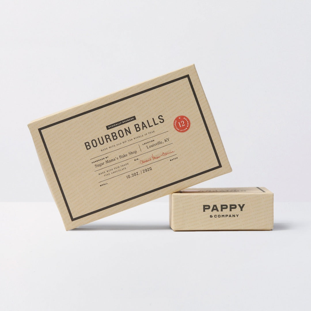 Pappy & Company Handmade Bourbon Balls - (Pack of 4)