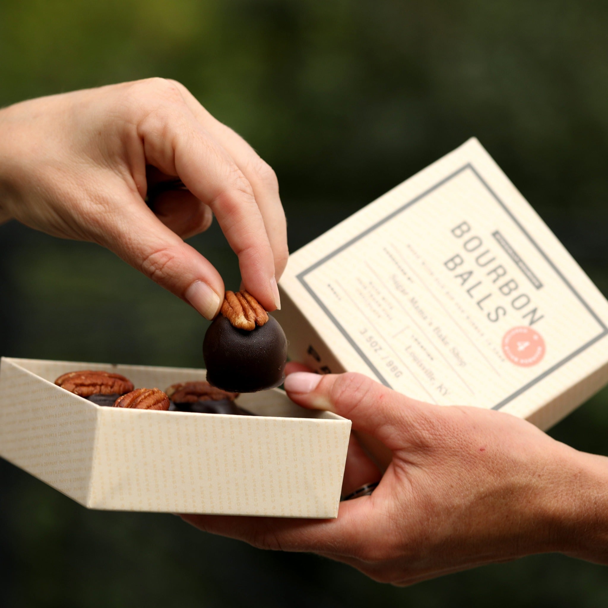 Pappy Handmade Bourbon Balls (4 Count) - Case of 12