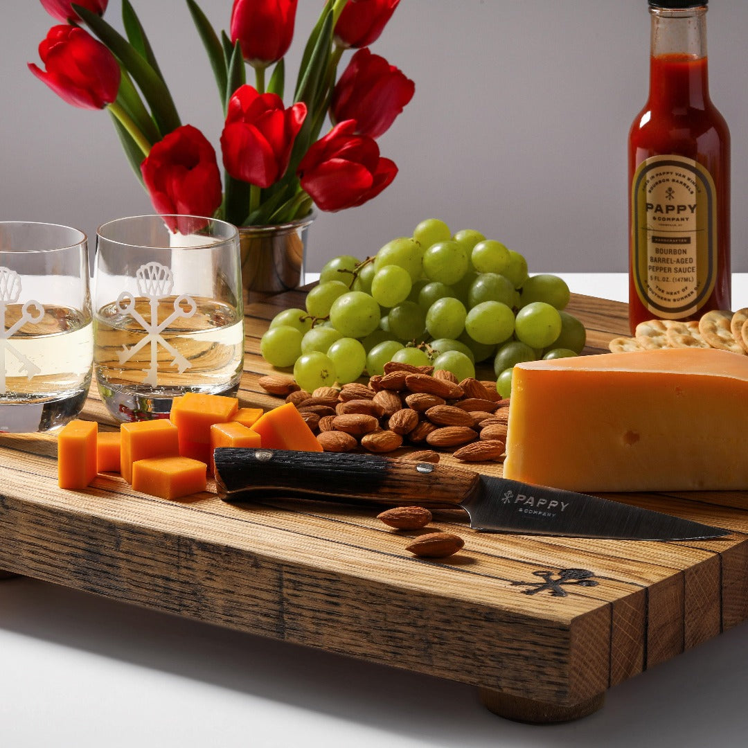 Bourbon Barrel Stave Cutting Board: Large Square - Case of 3