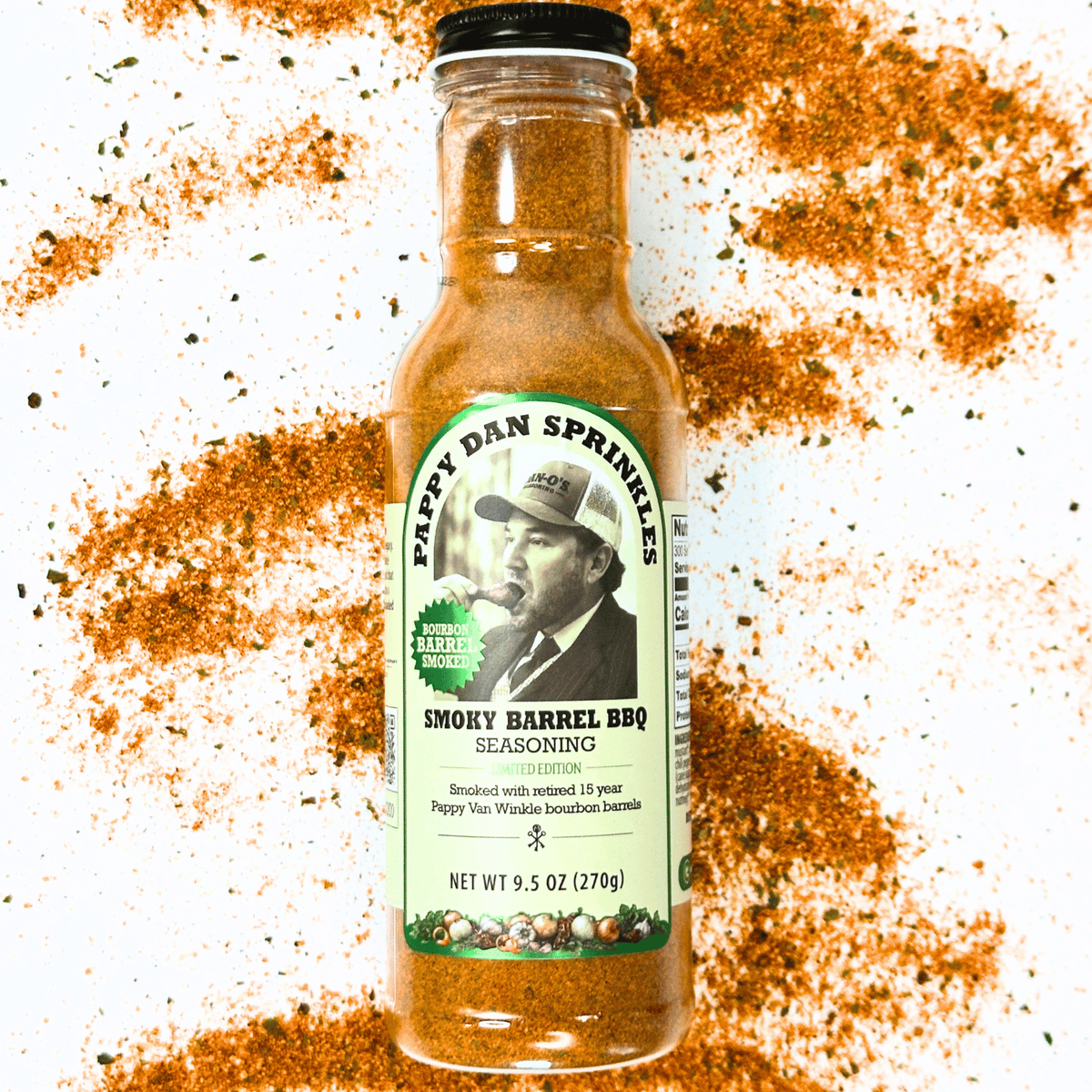 Pappy Dan Sprinkles Smoky Barrel BBQ Seasoning