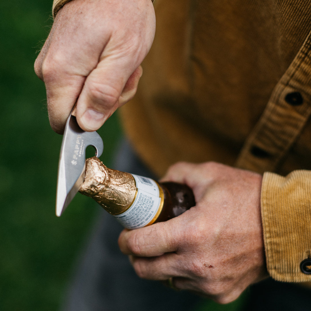 Oyster Shucker with Custom Barrel Stave Handle