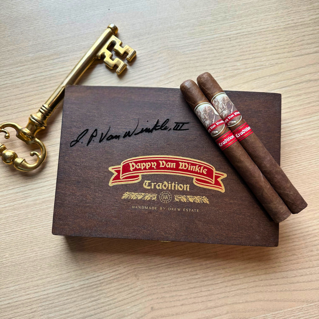 Pappy Van Winkle Tradition Cigars (Churchill Size Box of 10)