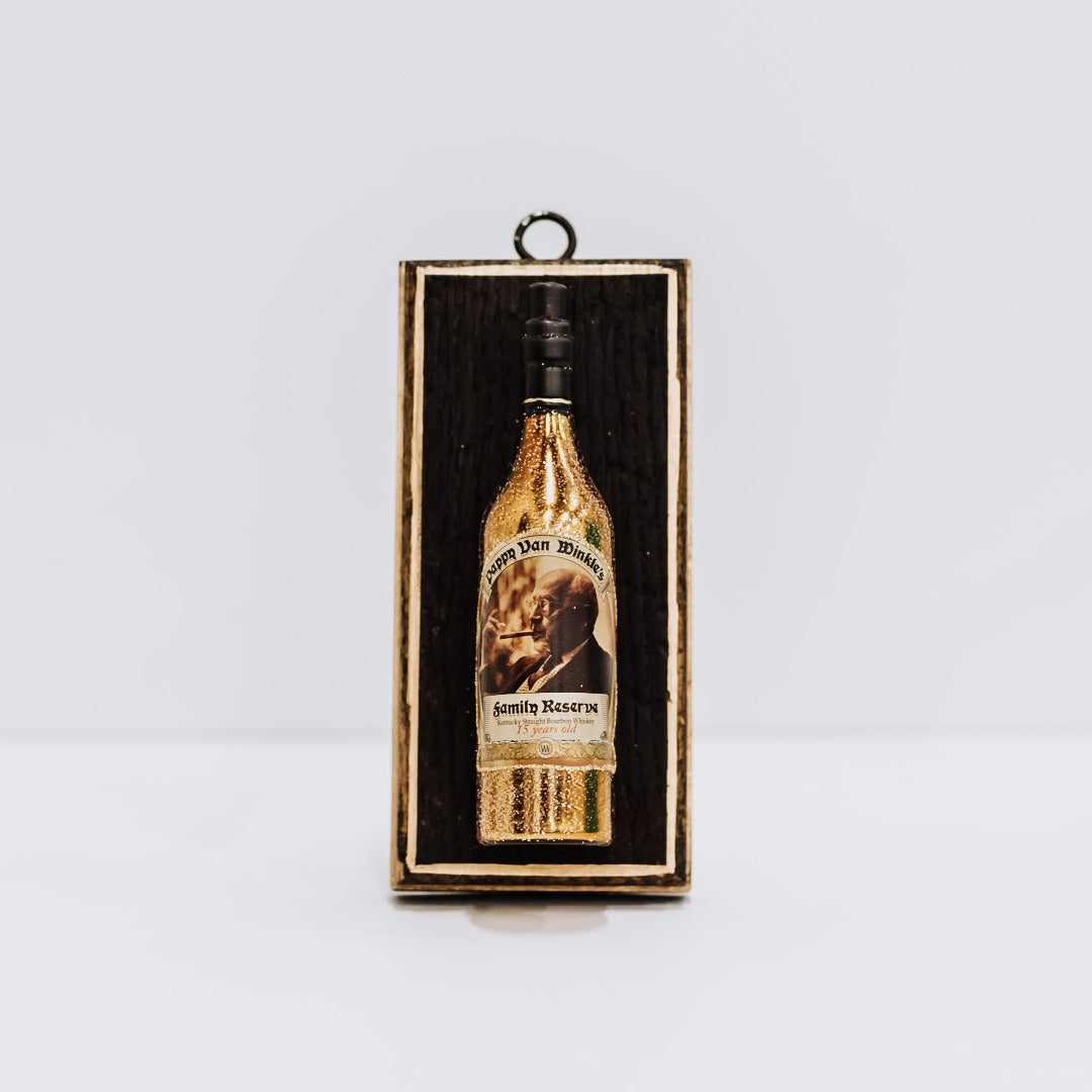 Reclaimed Pappy Barrel Museum Bee by Trace Mayer - Bottle Ornament