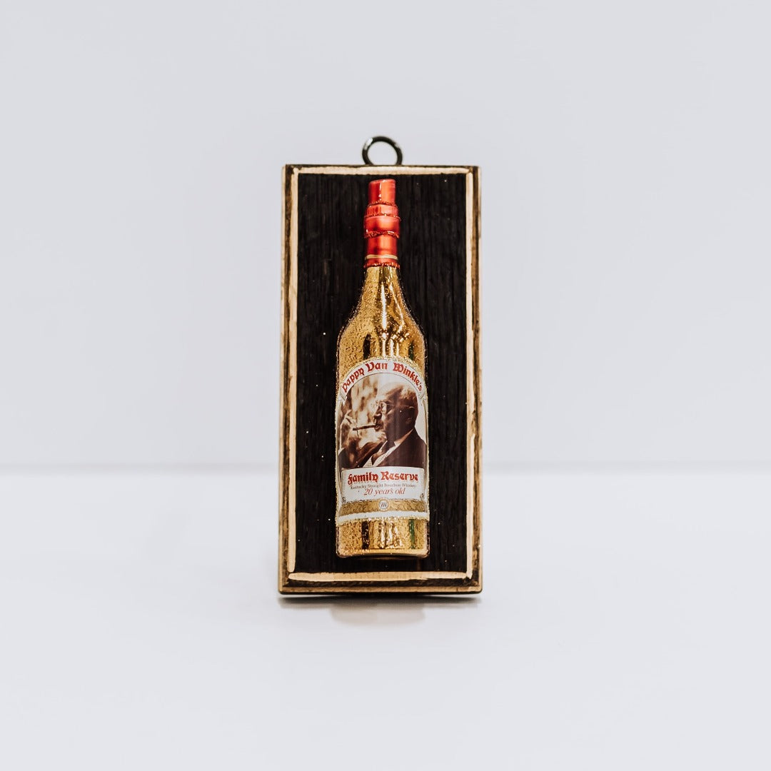 Reclaimed Pappy Barrel Museum Bee by Trace Mayer - Bottle Ornament