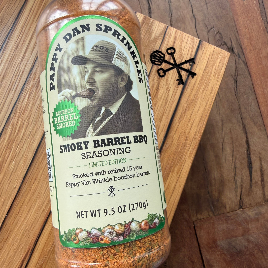 Pappy Dan Sprinkles Smoky Barrel BBQ Seasoning