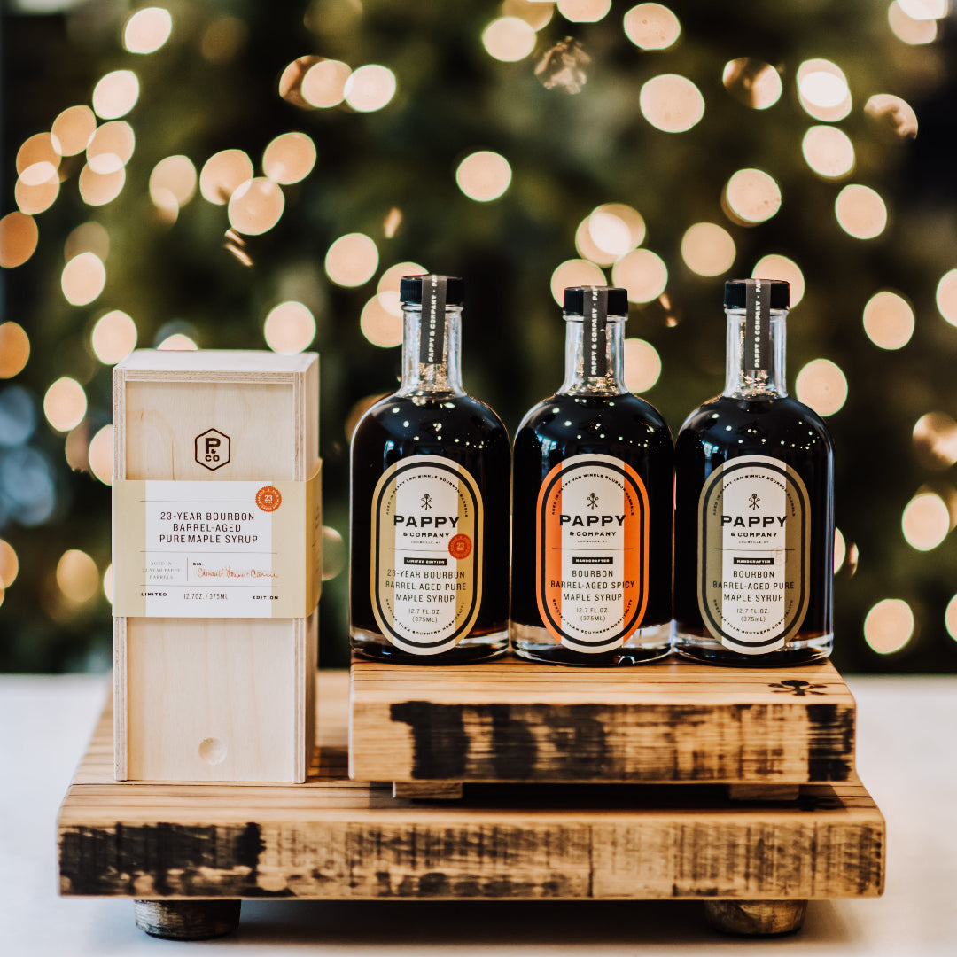 Award Winning Pappy Van Winkle Bourbon Barrel-Aged Pure Maple Syrup