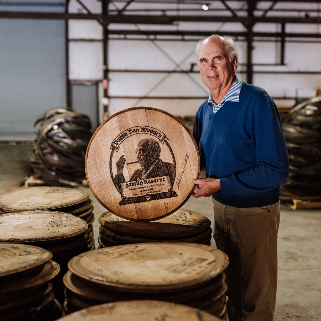 Limited Edition Authentic Pappy Van Winkle 15-year Barrel Head