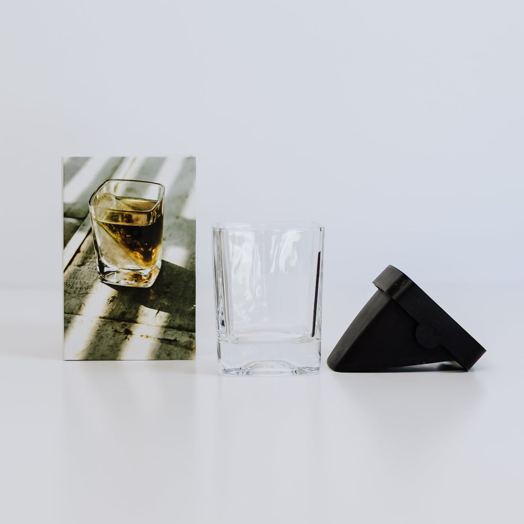 Ice Wedge Whiskey Glass