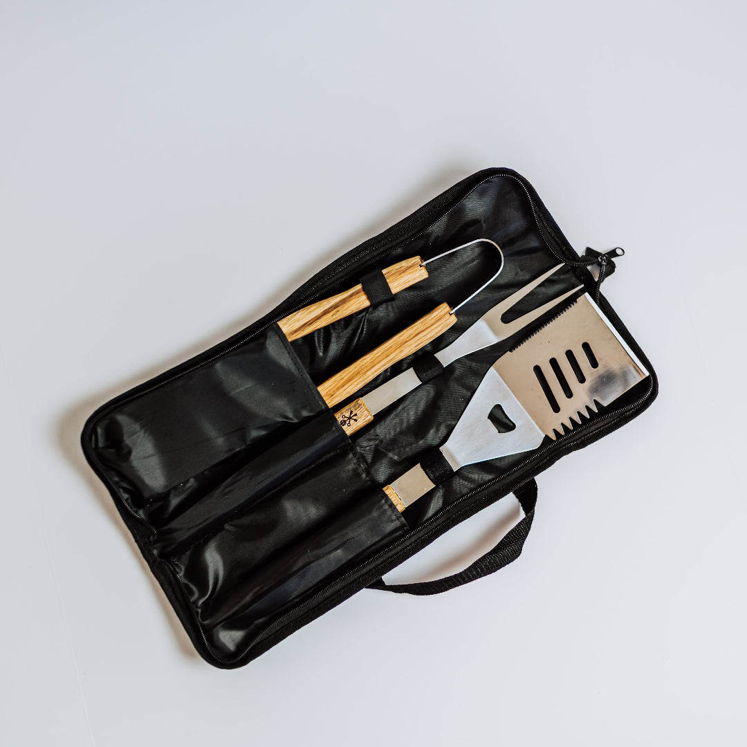 Barrel Stave Grilling Tool Set