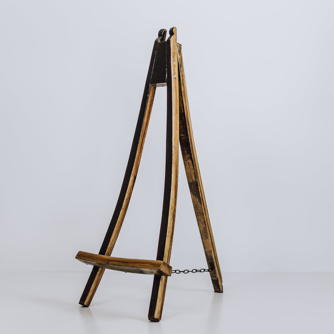 Bourbon Barrel Stave Easel